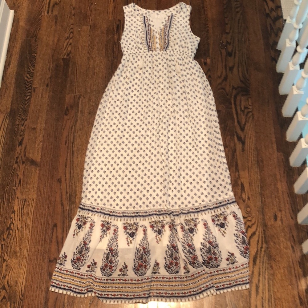 Vintage Vibe Maxi Sundress S